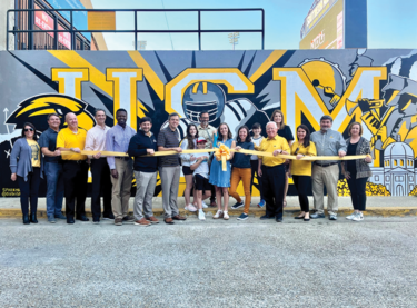 unveiling of the HAPA mural Soar and Score at USM