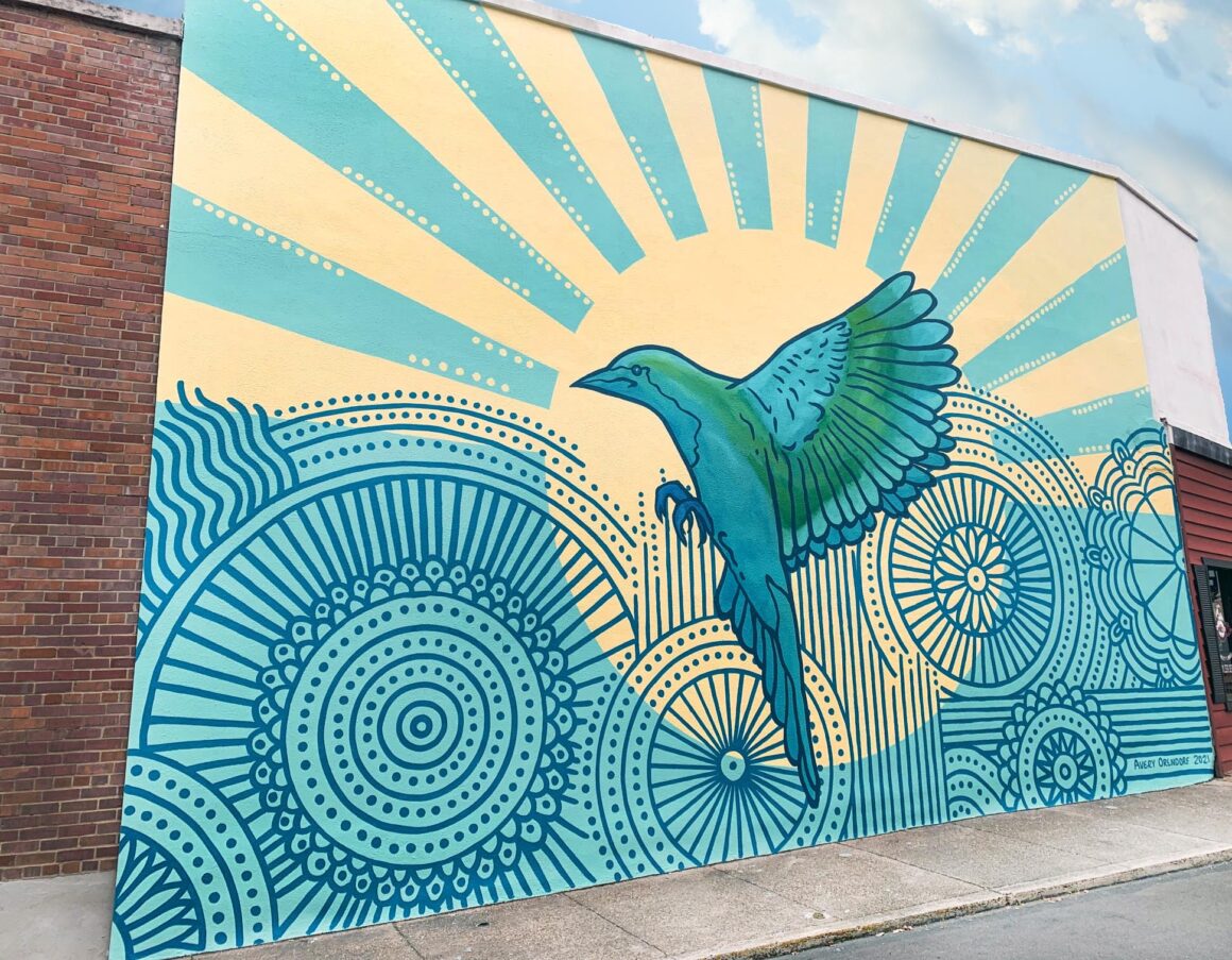 “SPREAD YOUR WINGS” MURAL BY TEXAS ARTIST ADDED TO HATTIESBURG’S PUBLIC