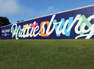 Hattiesburg Midtown mural